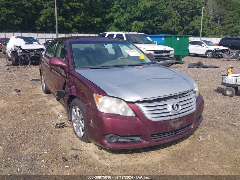 2008 Toyota Avalon Xl/Xls/Touring/Limited VIN: 4T1BK36B78U278620 Lot: 39875030