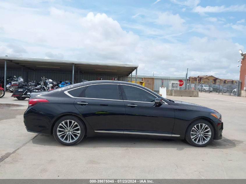 2017 Genesis G80 3.8 VIN: KMHGN4JE5HU170274 Lot: 39875045