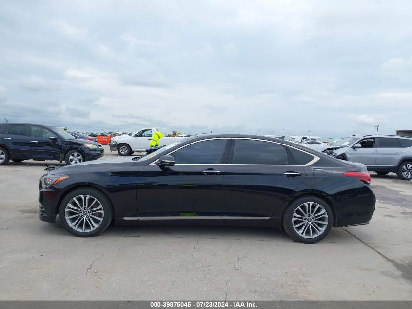 KMHGN4JE5HU170274 2017 Genesis G80 3.8