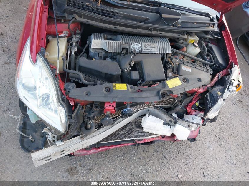 2014 Toyota Prius VIN: JTDKN3DU4E0379486 Lot: 39875050