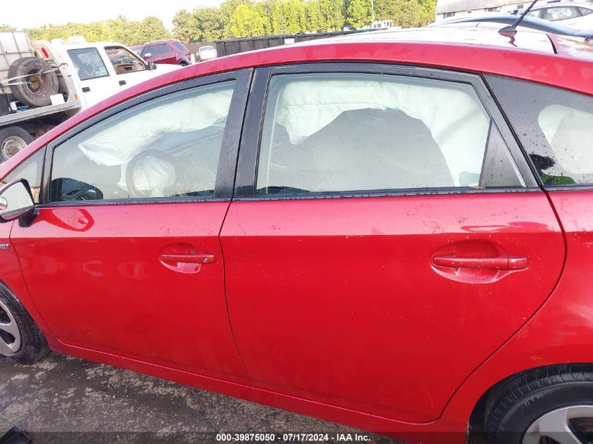 2014 Toyota Prius VIN: JTDKN3DU4E0379486 Lot: 39875050