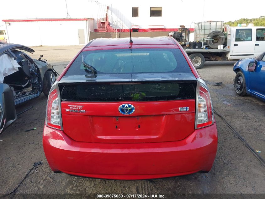 2014 Toyota Prius VIN: JTDKN3DU4E0379486 Lot: 39875050