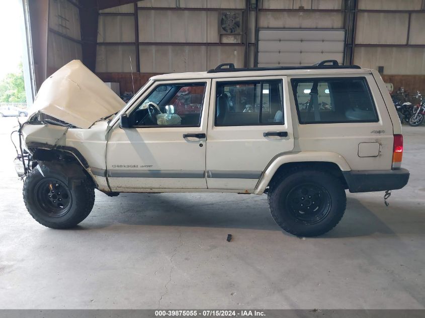 2001 Jeep Cherokee Sport VIN: X1J4FF48S81L51672 Lot: 39875055