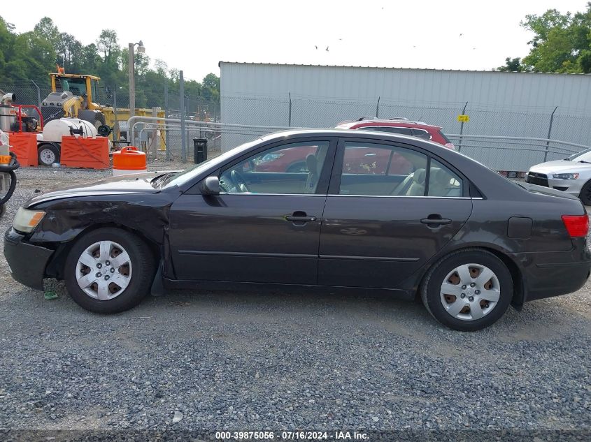 5NPET46C99H558077 2009 Hyundai Sonata Gls