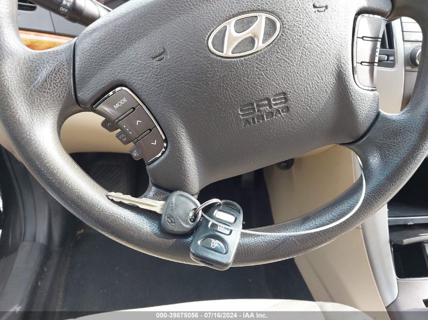 5NPET46C99H558077 2009 Hyundai Sonata Gls