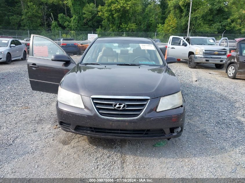 5NPET46C99H558077 2009 Hyundai Sonata Gls