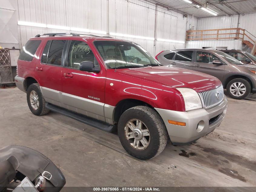 2002 Mercury Mountaineer VIN: 4M2ZU86W42ZJ11584 Lot: 39875065