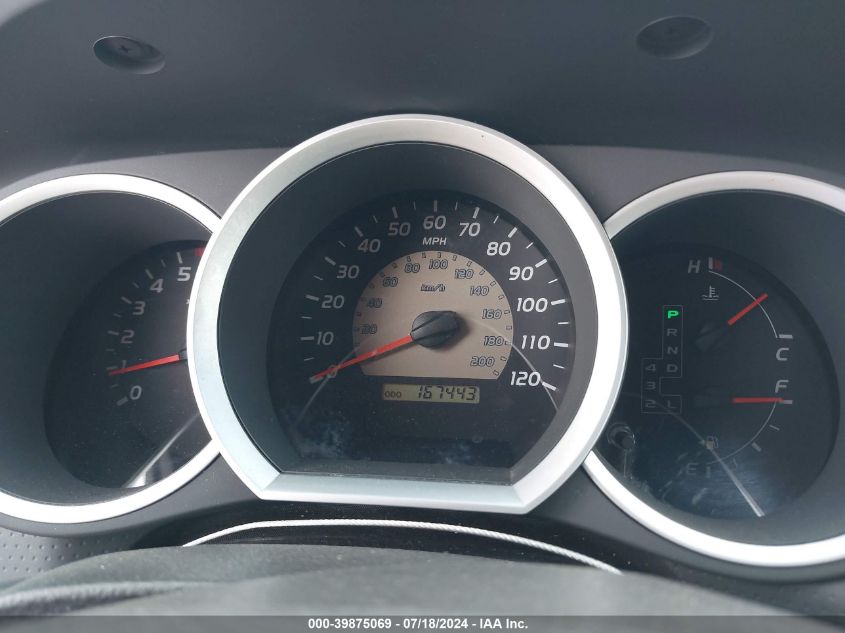 2009 Toyota Tacoma Base V6 VIN: 3TMLU42N79M034156 Lot: 39875069