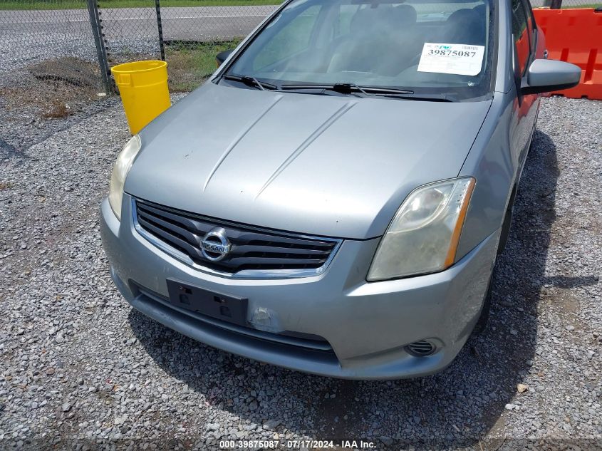 2011 Nissan Sentra 2.0S VIN: 3N1AB6AP7BL725035 Lot: 39875087