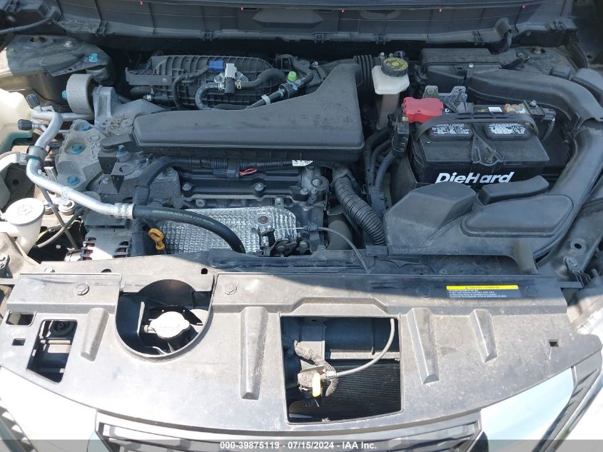 2017 Nissan Rogue Sv VIN: KNMAT2MV3HP594065 Lot: 39875119