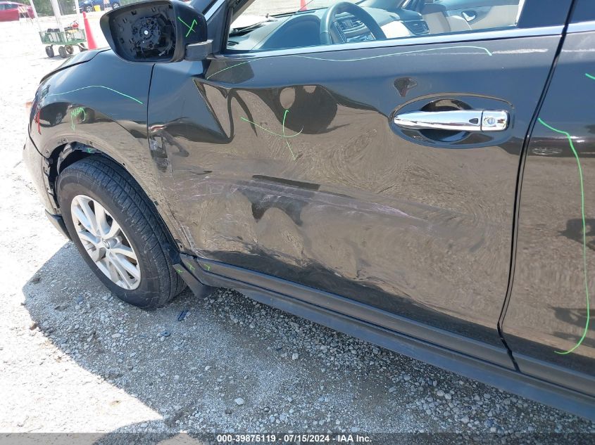 2017 Nissan Rogue Sv VIN: KNMAT2MV3HP594065 Lot: 39875119