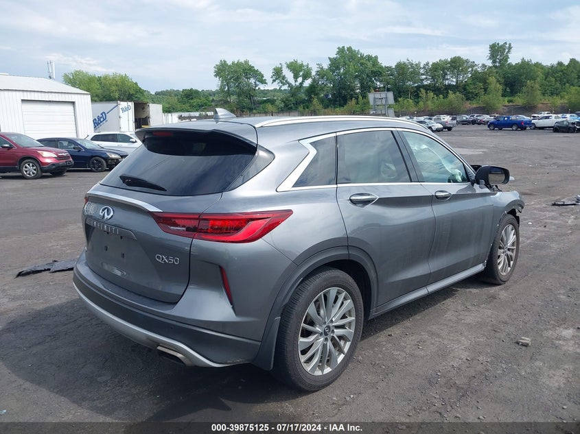 VIN 3PCAJ5BB9PF119173 2023 INFINITI QX50 LUXE AWD