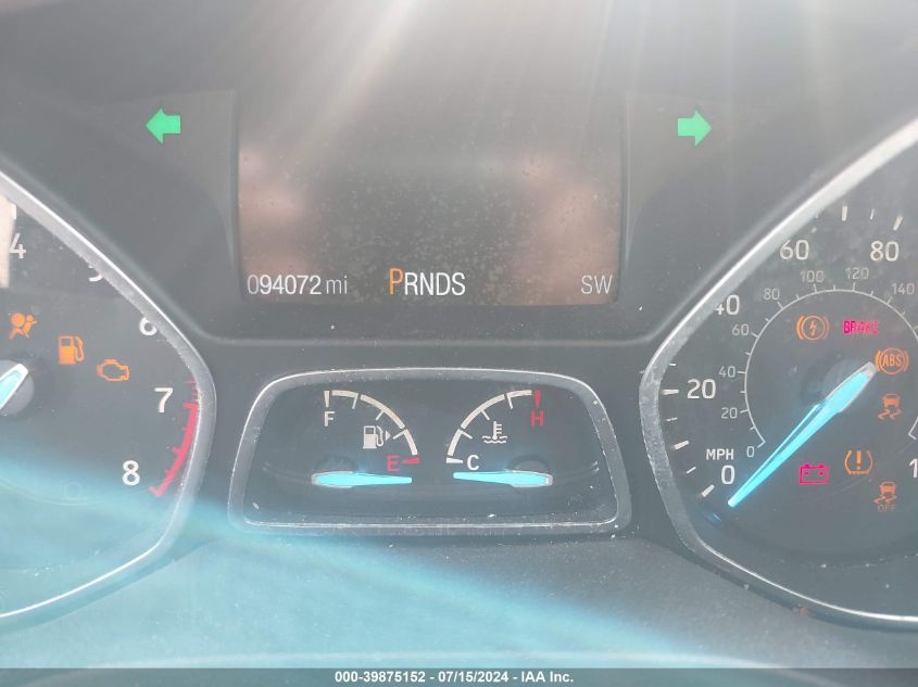 2018 Ford Escape S VIN: 1FMCU0F79JUA71600 Lot: 39875152