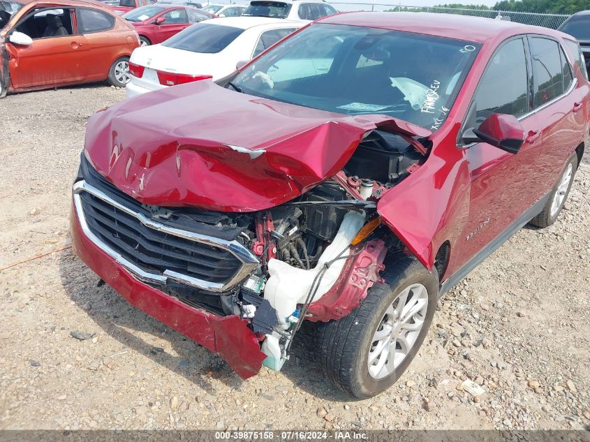 2020 Chevrolet Equinox Lt VIN: 3GNAXKEV7LS645491 Lot: 39875158