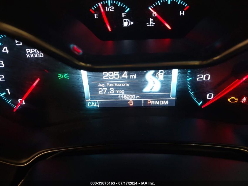 2015 Chevrolet Impala 2Lt VIN: 2G1125S31F9232696 Lot: 39875163