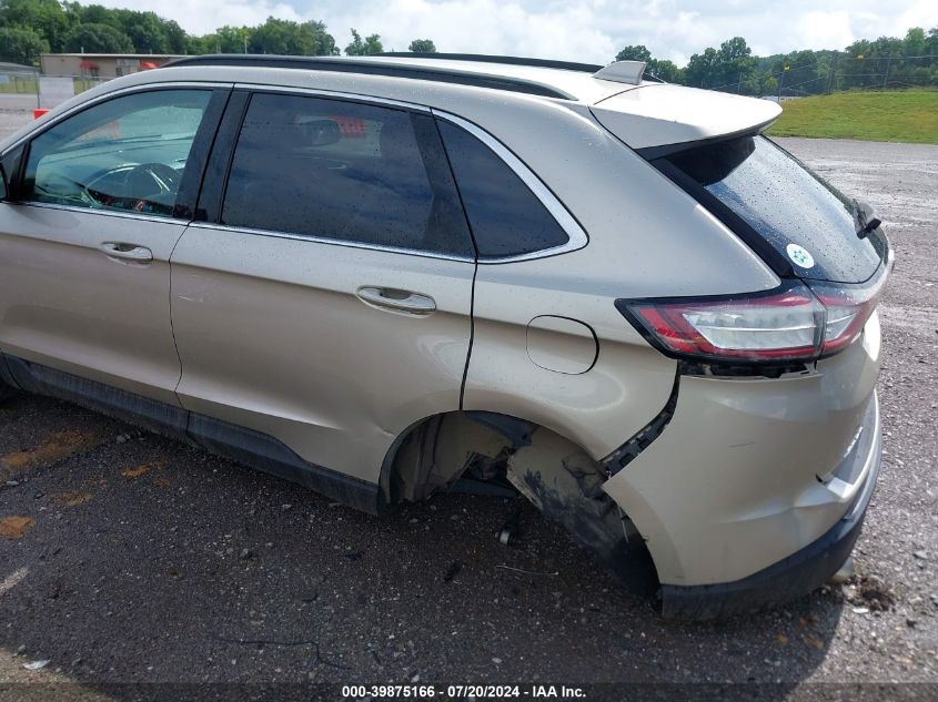 2017 Ford Edge Sel VIN: 2FMPK3J80HBB86613 Lot: 39875166