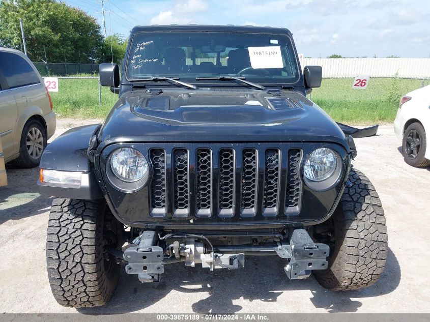 2022 Jeep Gladiator Rubicon VIN: 1C6JJTBM9NL171426 Lot: 39875189