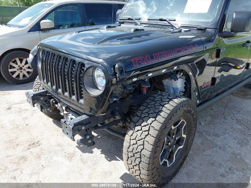 2022 Jeep Gladiator Rubicon VIN: 1C6JJTBM9NL171426 Lot: 39875189