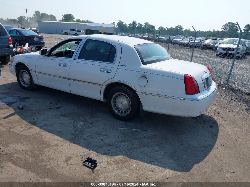 1LNFM81W3WY727414 1998 Lincoln Town Car Executive