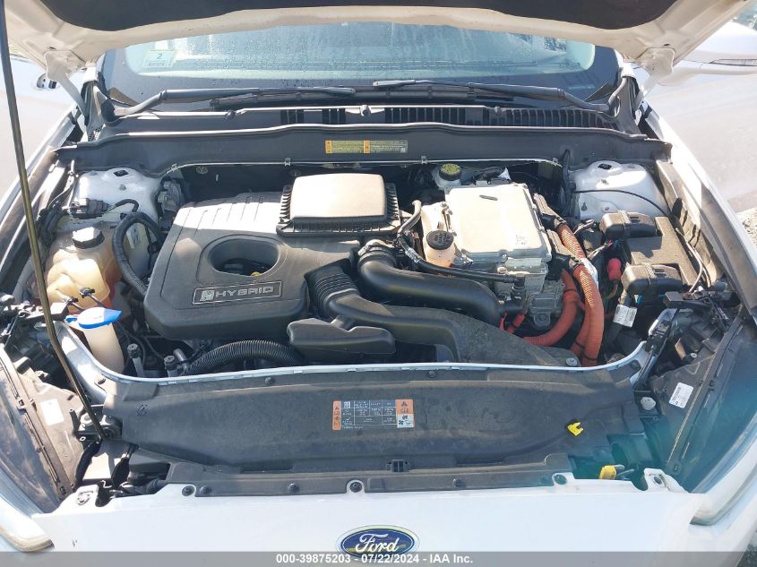 2014 Ford Fusion Hybrid Titanium VIN: 3FA6P0RU6ER351228 Lot: 39875203