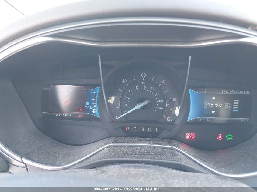 2014 Ford Fusion Hybrid Titanium VIN: 3FA6P0RU6ER351228 Lot: 39875203