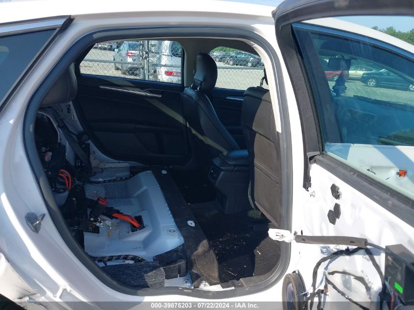 2014 Ford Fusion Hybrid Titanium VIN: 3FA6P0RU6ER351228 Lot: 39875203