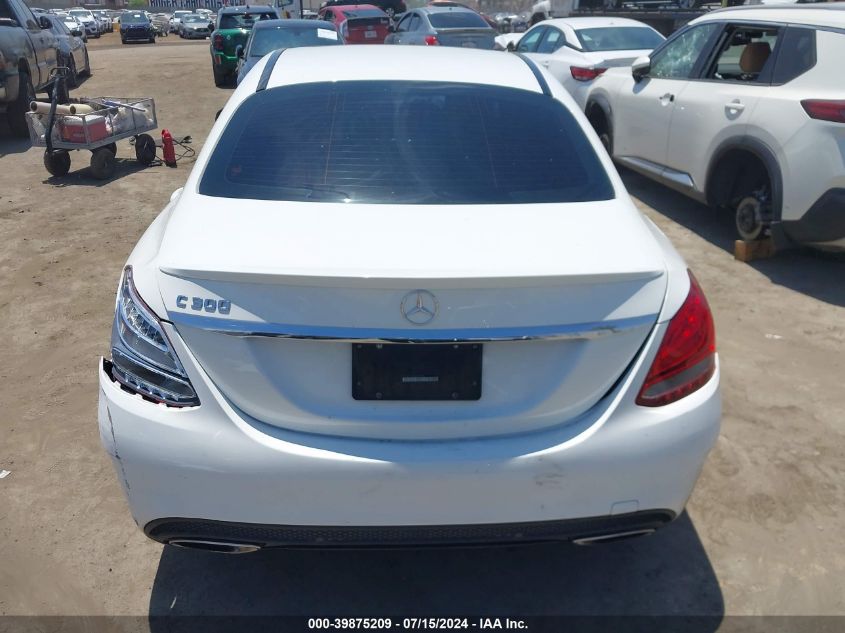 2018 Mercedes-Benz C 300 VIN: 55SWF4JB6JU273686 Lot: 39875209