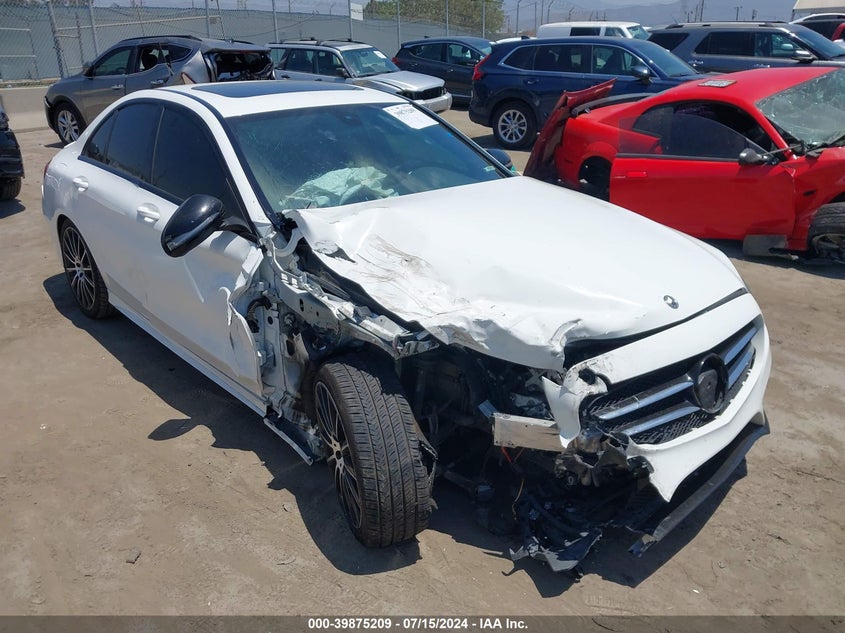 VIN 55SWF4JB6JU273686 2018 MERCEDES-BENZ C 300