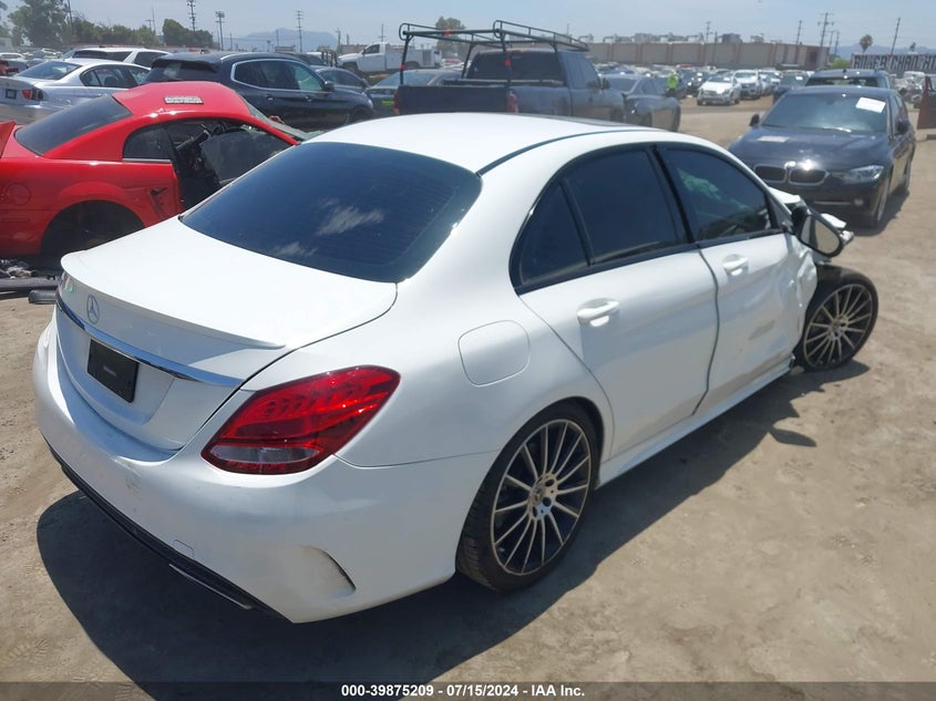 VIN 55SWF4JB6JU273686 2018 MERCEDES-BENZ C 300