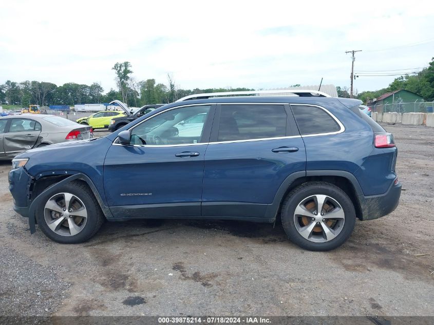 2020 Jeep Cherokee Limited VIN: 1C4PJMDX2LD589947 Lot: 39875214