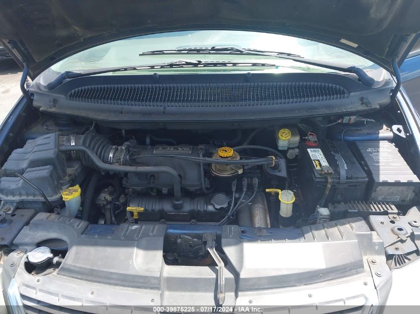 2002 Chrysler Town & Country Lx VIN: 2C4GP44392R640027 Lot: 39875225