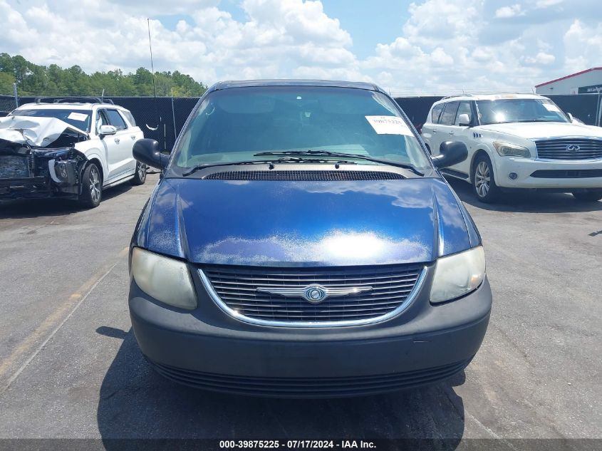 2002 Chrysler Town & Country Lx VIN: 2C4GP44392R640027 Lot: 39875225