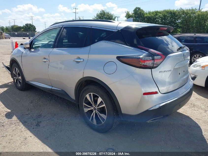 2023 Nissan Murano Sv VIN: 5N1AZ2BSXPC110675 Lot: 39875226