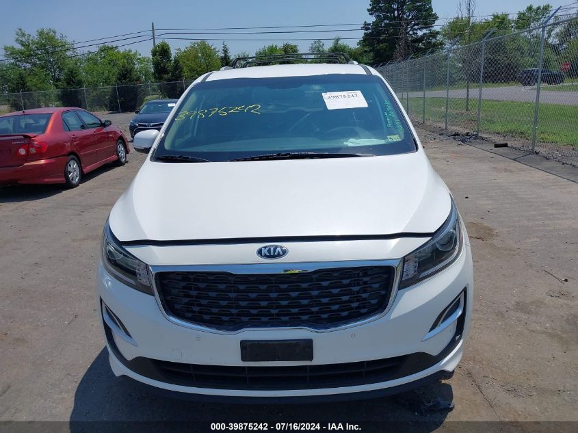 2019 Kia Sedona Ex VIN: KNDMB5C1XK6535480 Lot: 39875242