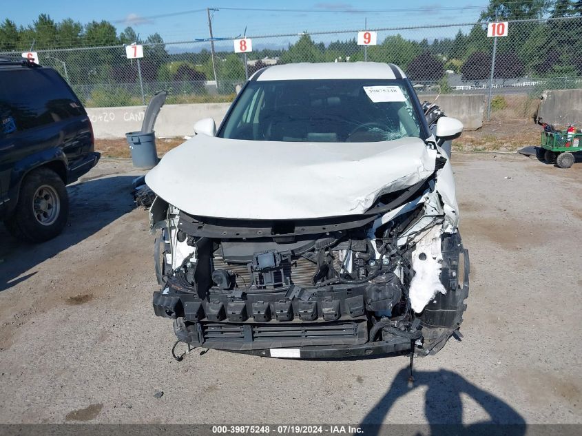 2022 Nissan Rogue Sv Intelligent Awd VIN: 5N1BT3BB8NC697144 Lot: 39875248