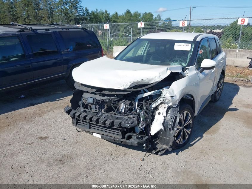 2022 Nissan Rogue Sv Intelligent Awd VIN: 5N1BT3BB8NC697144 Lot: 39875248