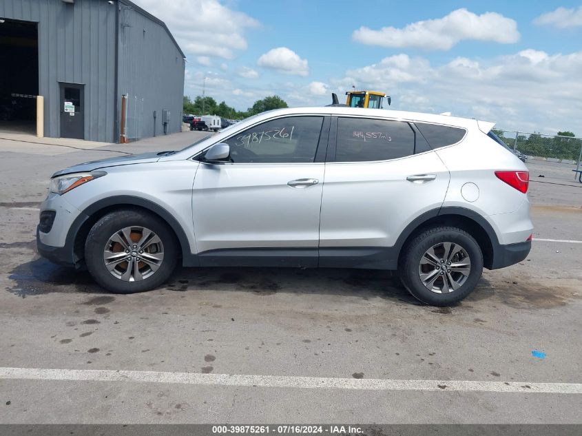 2014 Hyundai Santa Fe Sport 2.4L VIN: 5XYZTDLB4EG198280 Lot: 39875261