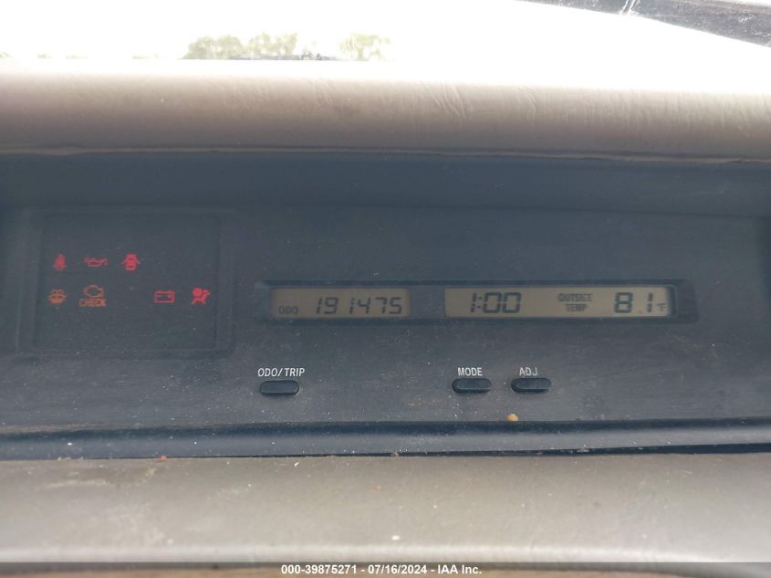 2003 Toyota Avalon Xl VIN: 4T1BF28B23U283339 Lot: 39875271