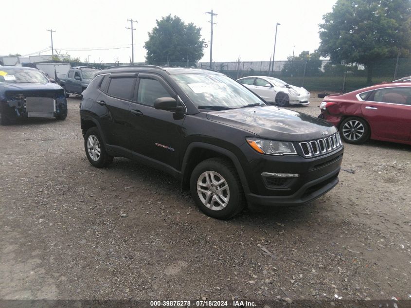 2019 JEEP COMPASS SPORT 4X4 - 3C4NJDAB3KT661165