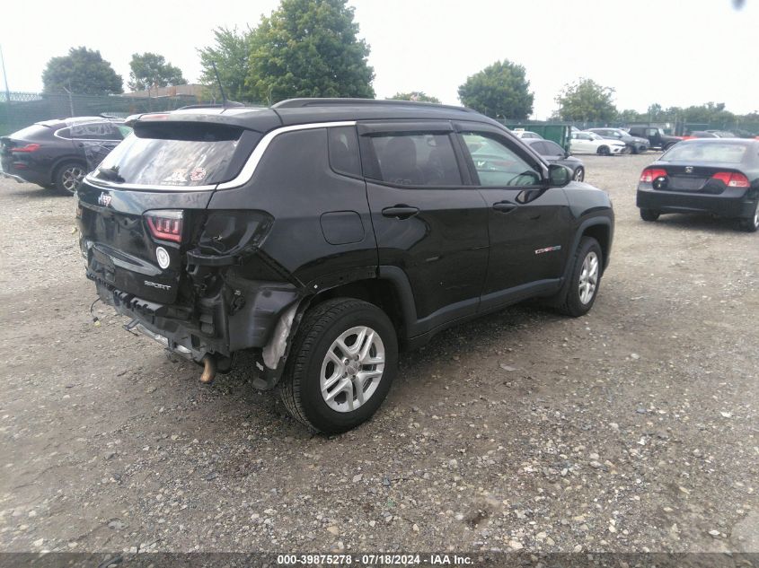 2019 JEEP COMPASS SPORT 4X4 - 3C4NJDAB3KT661165