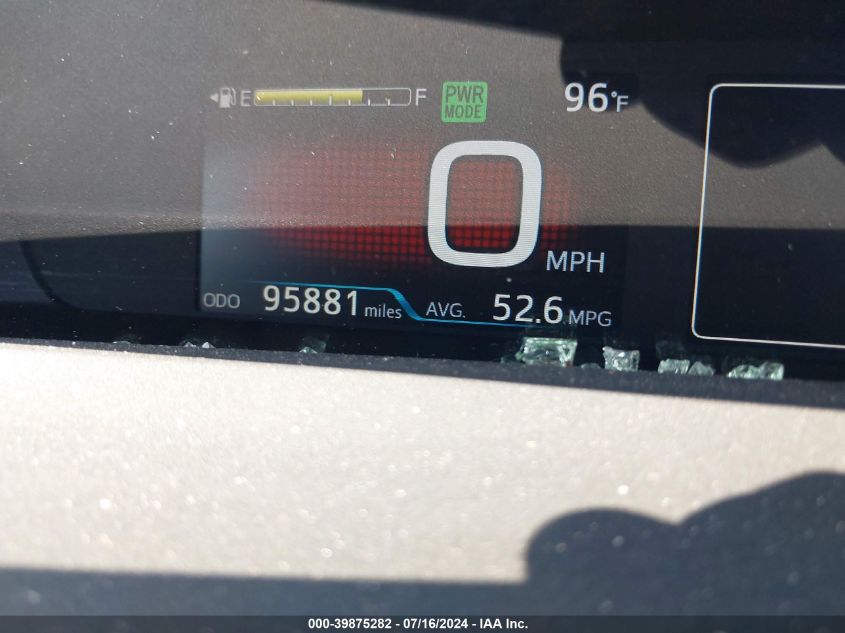 2017 Toyota Prius Four VIN: JTDKARFU7H3531484 Lot: 39875282