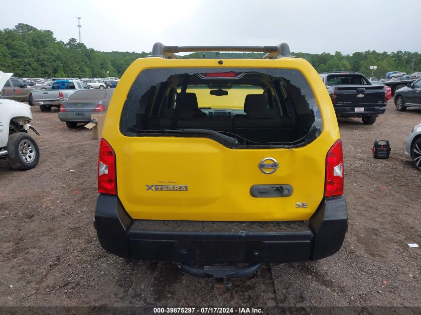 2006 Nissan Xterra Se VIN: 5N1AN08U36C543987 Lot: 39875297