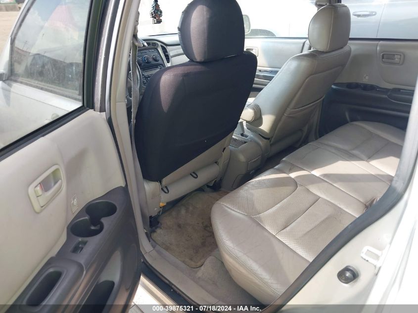 2002 Toyota Highlander V6 VIN: JTEGF21A820040311 Lot: 39875321