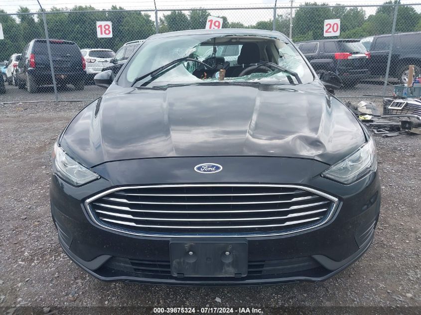 2019 Ford Fusion Hybrid Se VIN: 3FA6P0LU1KR212631 Lot: 39875324
