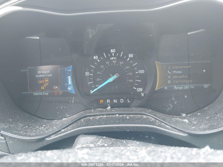 2019 Ford Fusion Hybrid Se VIN: 3FA6P0LU1KR212631 Lot: 39875324