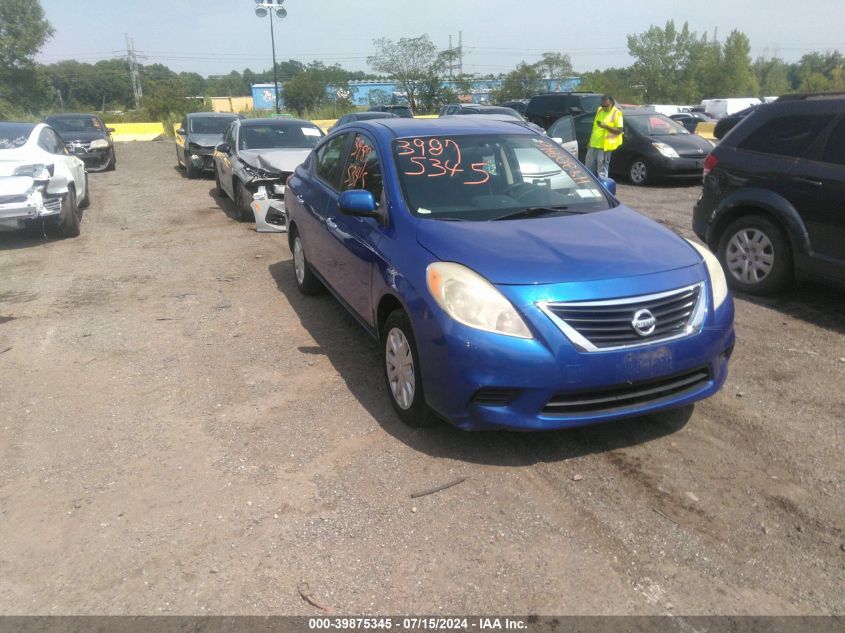 2012 Nissan Versa 1.6 Sv VIN: 3N1CN7AP7CL928076 Lot: 39875345