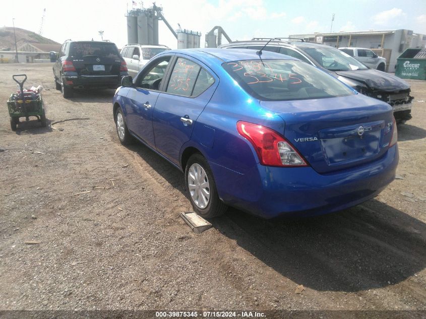 2012 Nissan Versa 1.6 Sv VIN: 3N1CN7AP7CL928076 Lot: 39875345