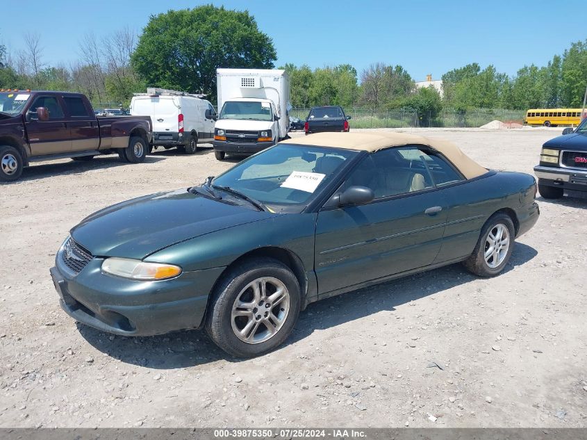 2000 Chrysler Sebring Jx VIN: 3C3EL45H0YT221748 Lot: 39875350