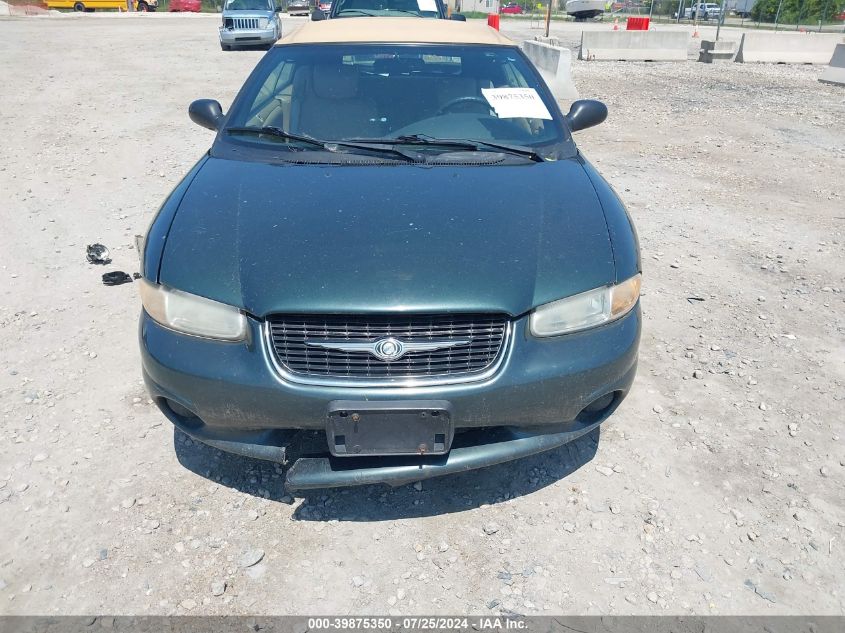 2000 Chrysler Sebring Jx VIN: 3C3EL45H0YT221748 Lot: 39875350