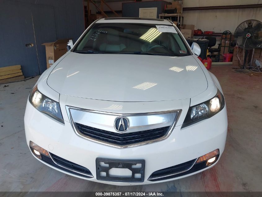 2012 Acura Tl VIN: 19UUA9F79CA011117 Lot: 39875357